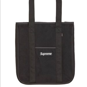 Supreme Polartec Tote Black fw18